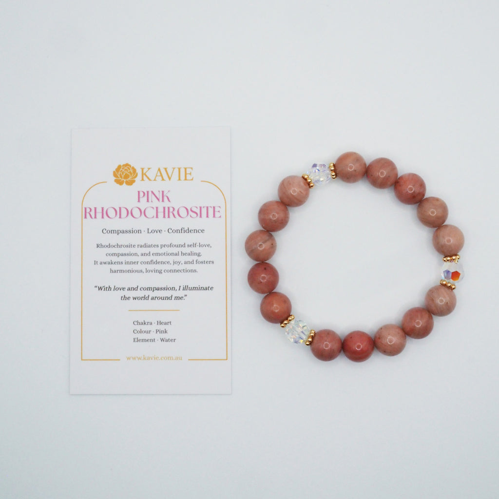 Pink Rhodochrosite | Bracelet