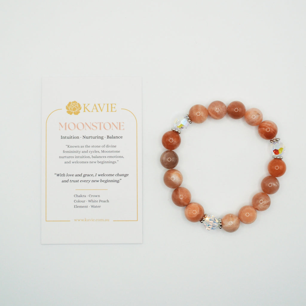Red Moonstone | Bracelet