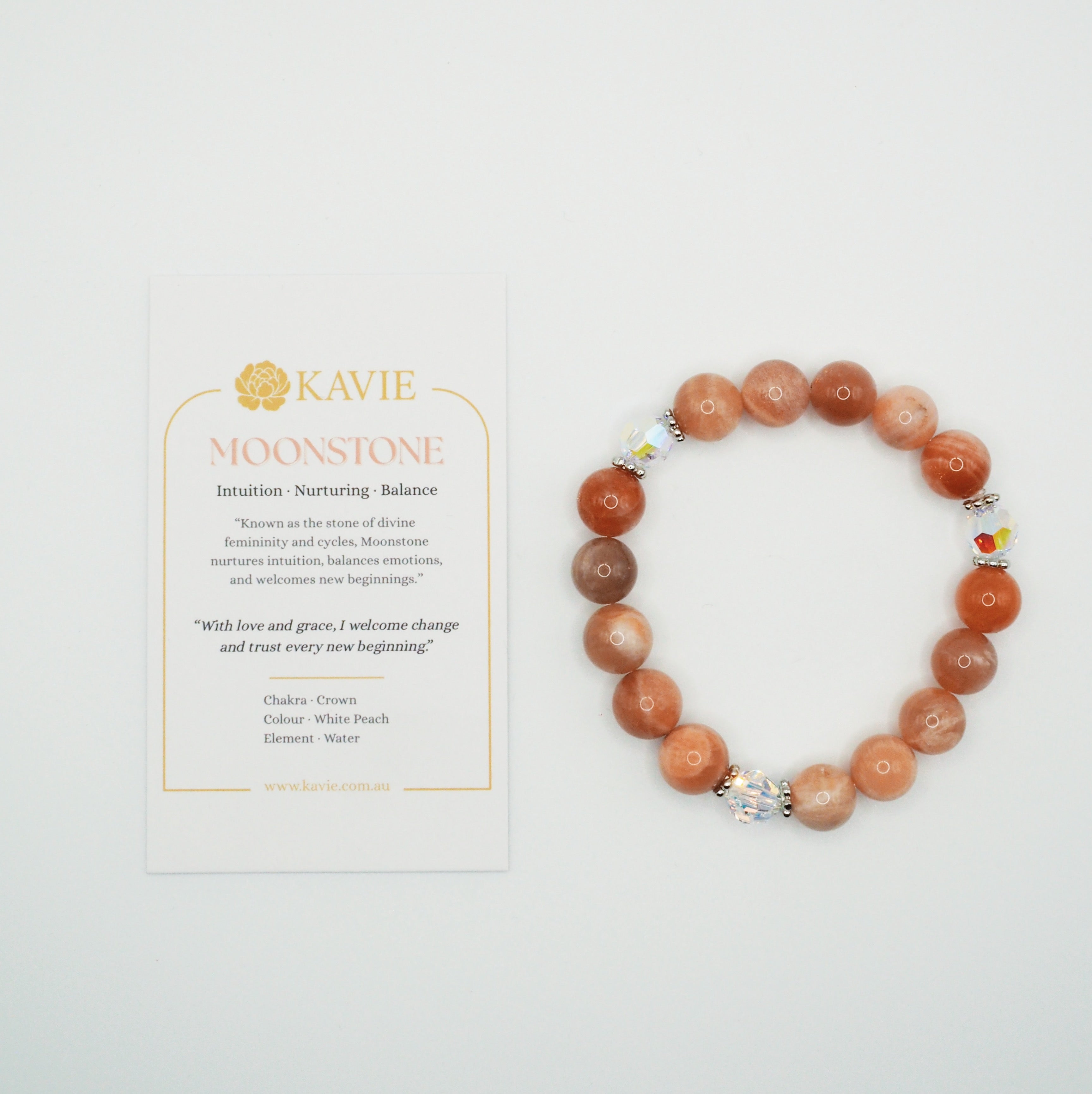Red Moonstone | Bracelet