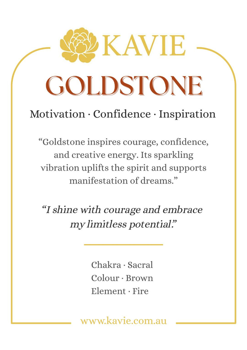 Goldstone | Bracelet