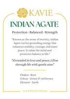 Indian Agate | Phone Chain Wrist Strap