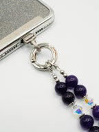 Amethyst | Phone Chain Wrist Strap