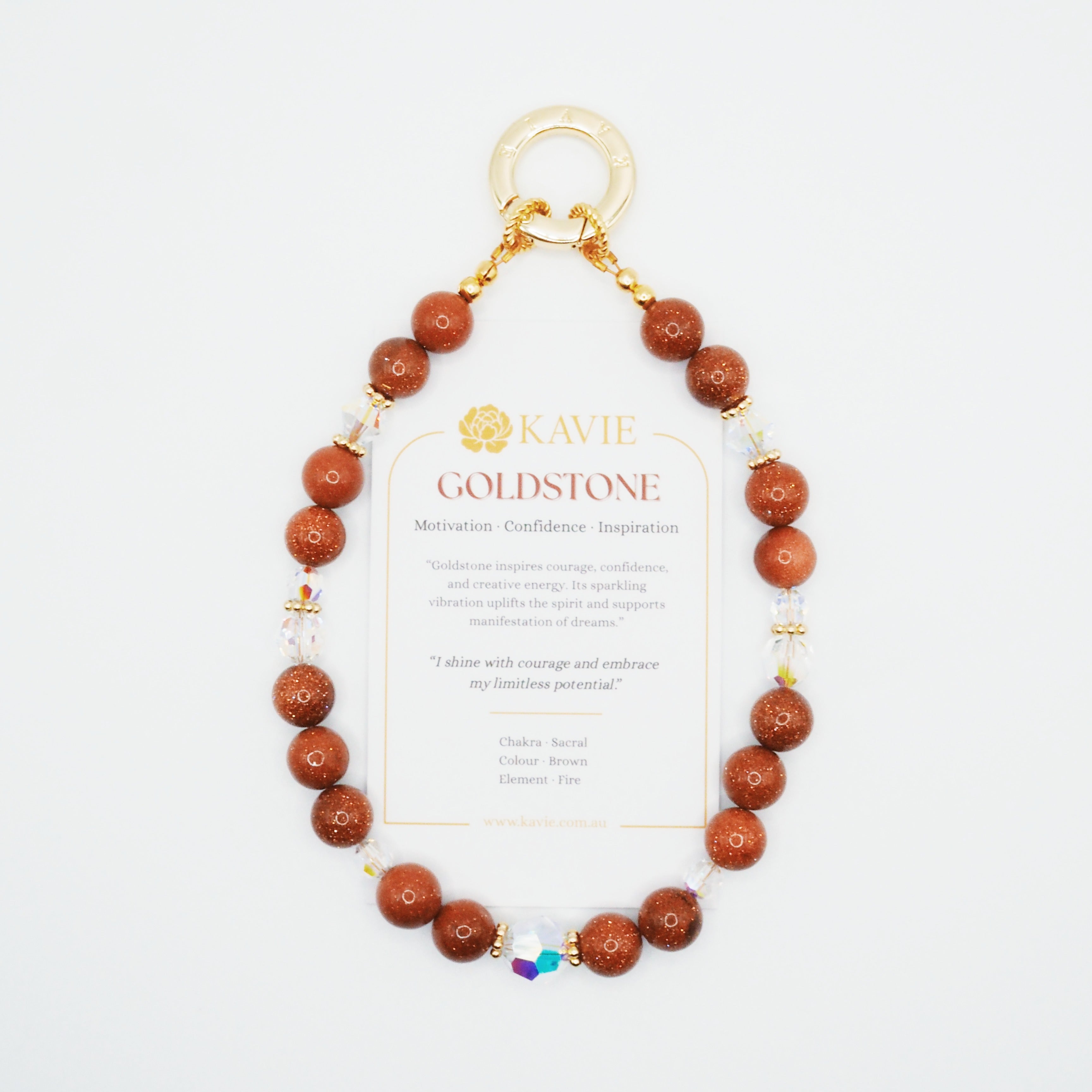 Goldstone | Phone Chain Wrist Strap