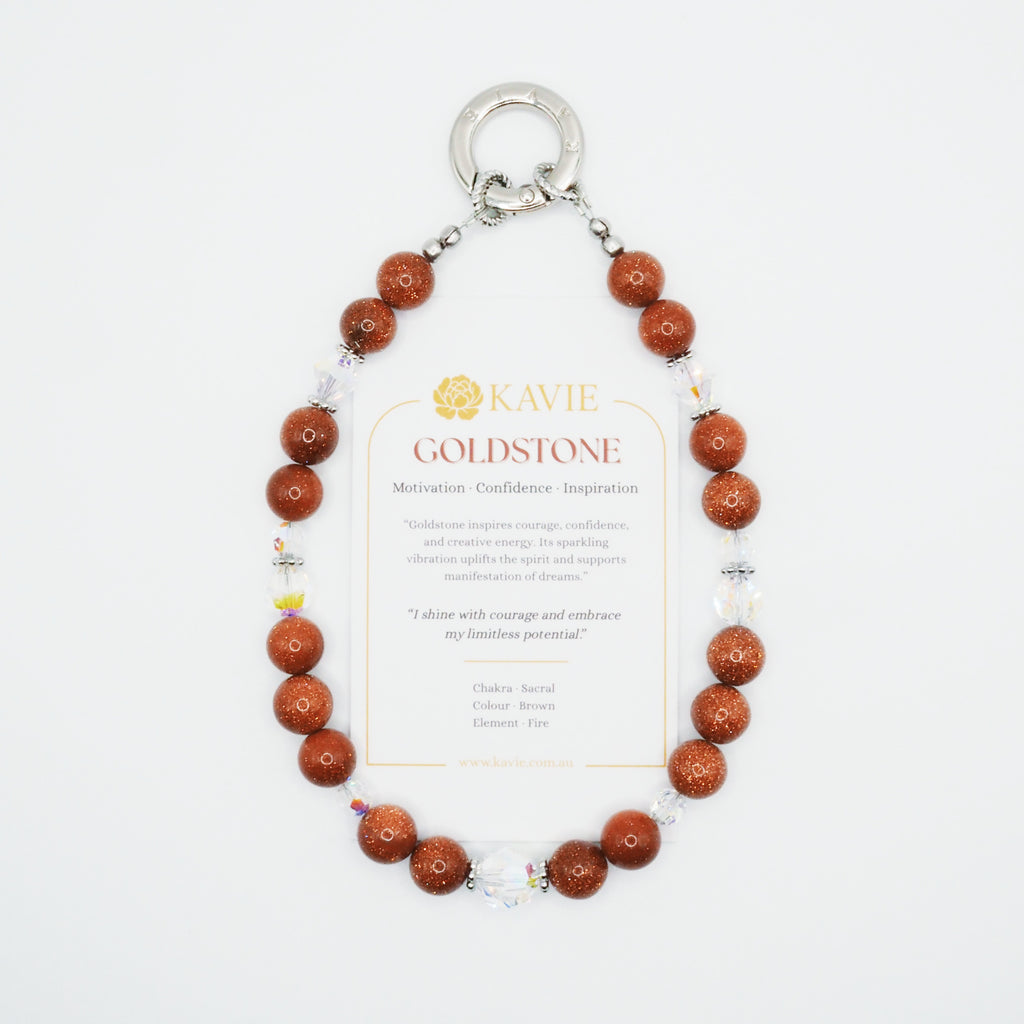 Goldstone | Phone Chain Wrist Strap