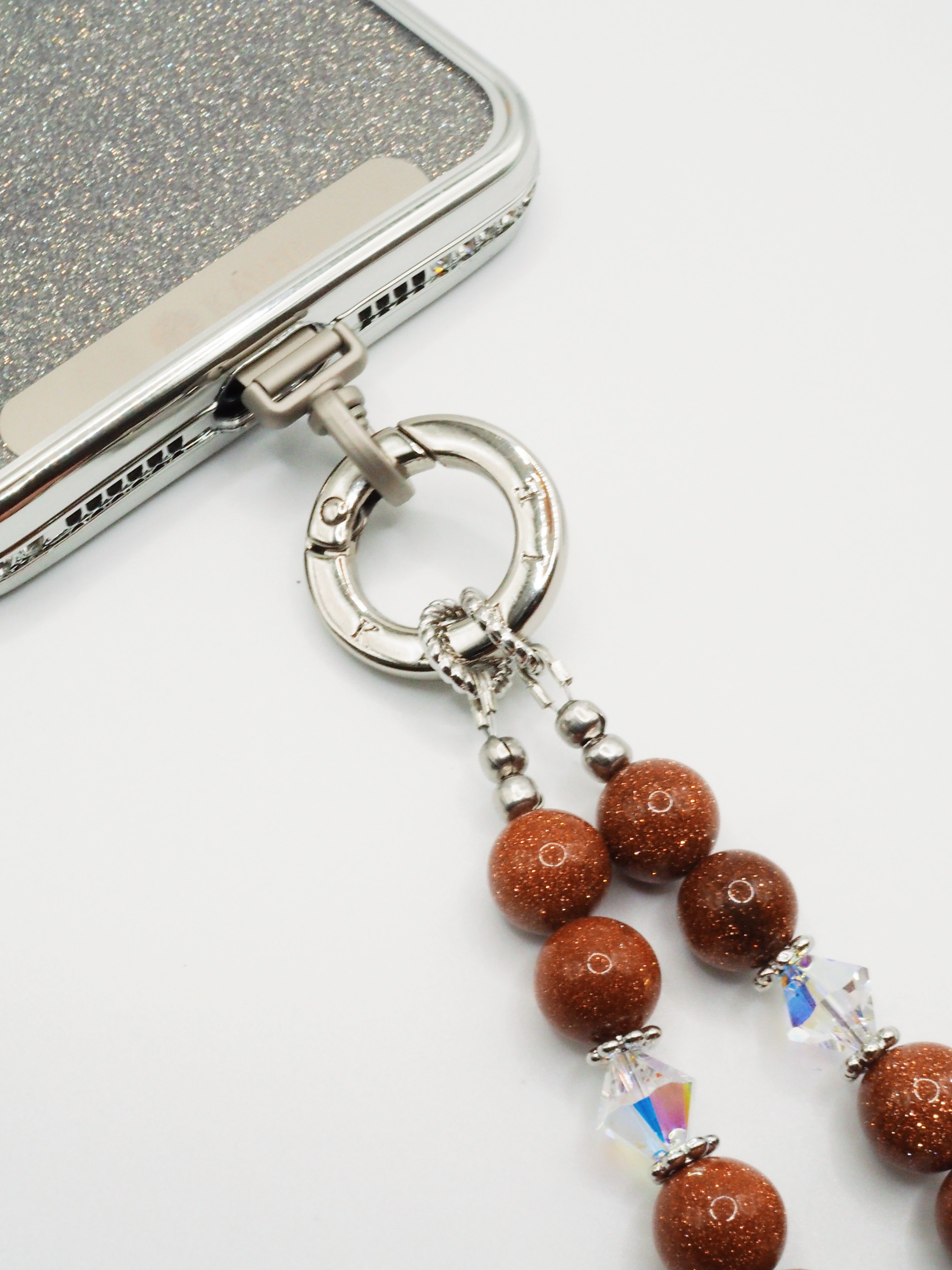 Goldstone | Phone Chain Wrist Strap