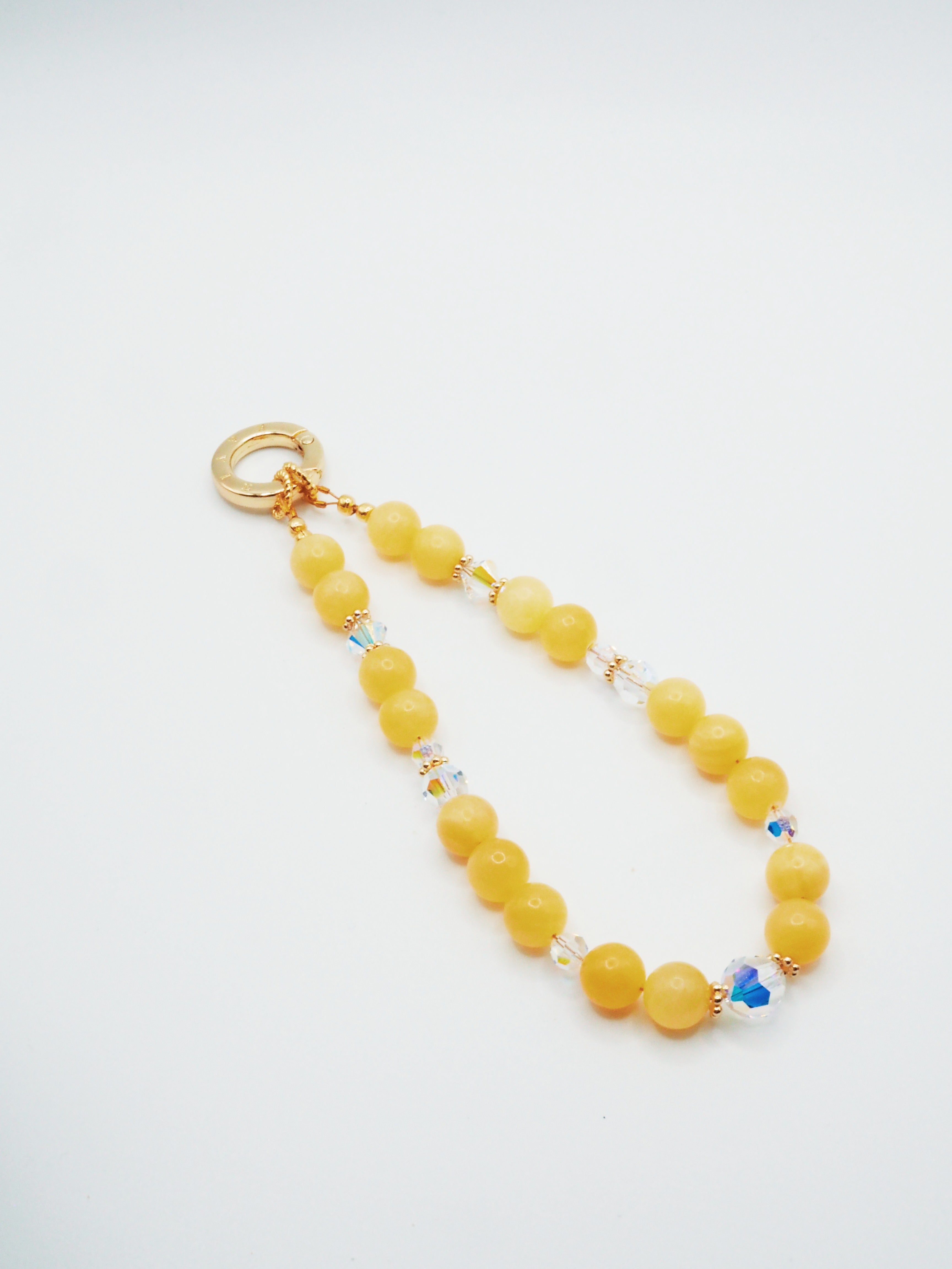 Honey Jade | Phone Chain Wrist Strap