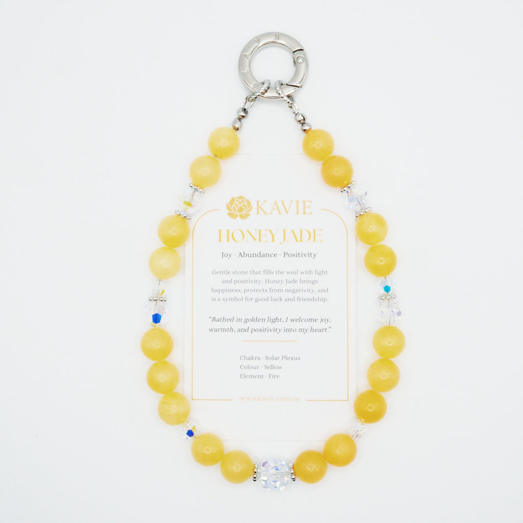 Honey Jade | Phone Chain Wrist Strap