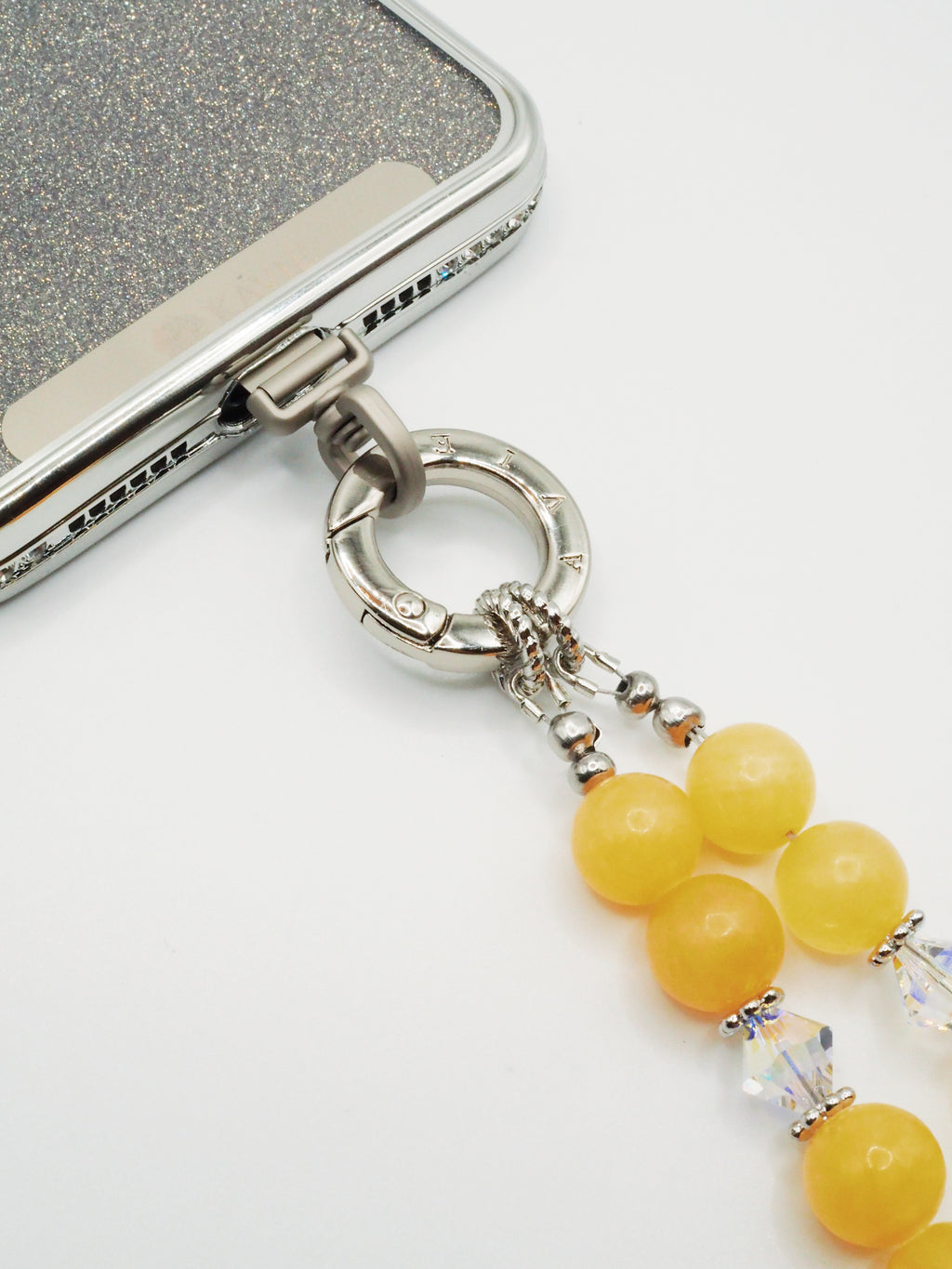 Honey Jade | Phone Chain Wrist Strap