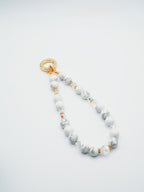 Howlite | Phone Chain Wrist Strap