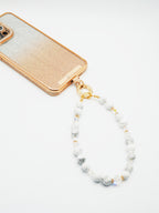 Howlite | Phone Chain Wrist Strap