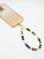 Indian Agate | Phone Chain Wrist Strap