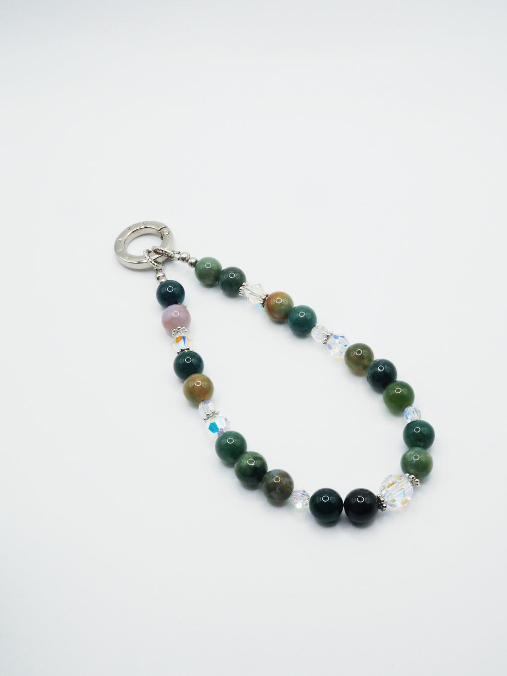 Indian Agate | Phone Chain Wrist Strap