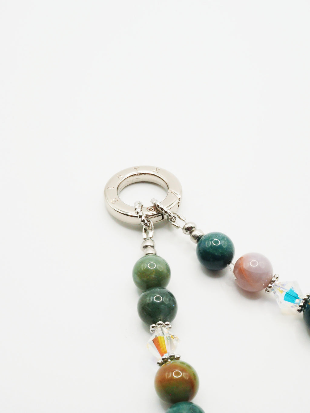 Indian Agate | Phone Chain Wrist Strap
