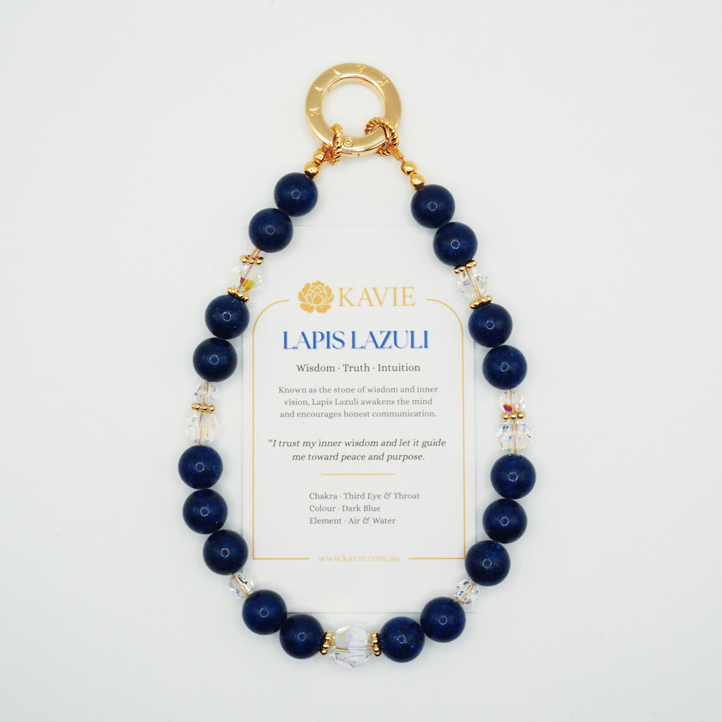 Lapis Lazuli | Phone Chain Wrist Strap