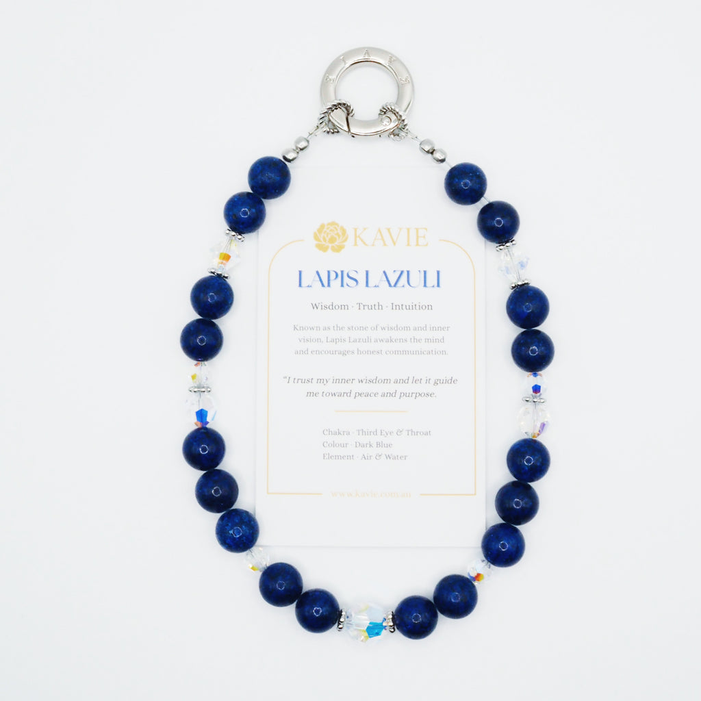 Lapis Lazuli | Phone Chain Wrist Strap