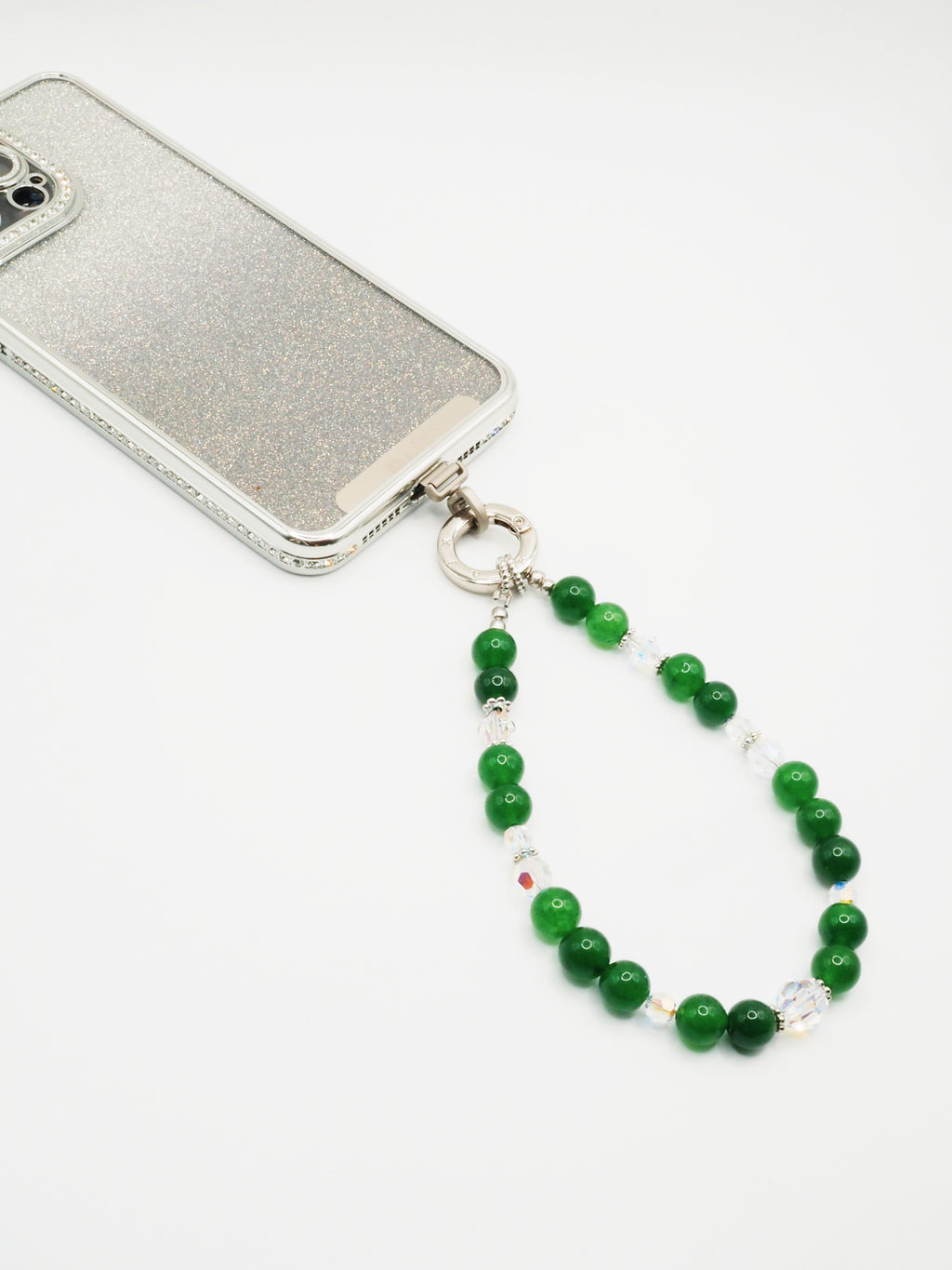 Malaysian Jade | Phone Chain Wrist Strap