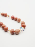 Pink Rhodochrosite | Phone Chain Wrist Strap