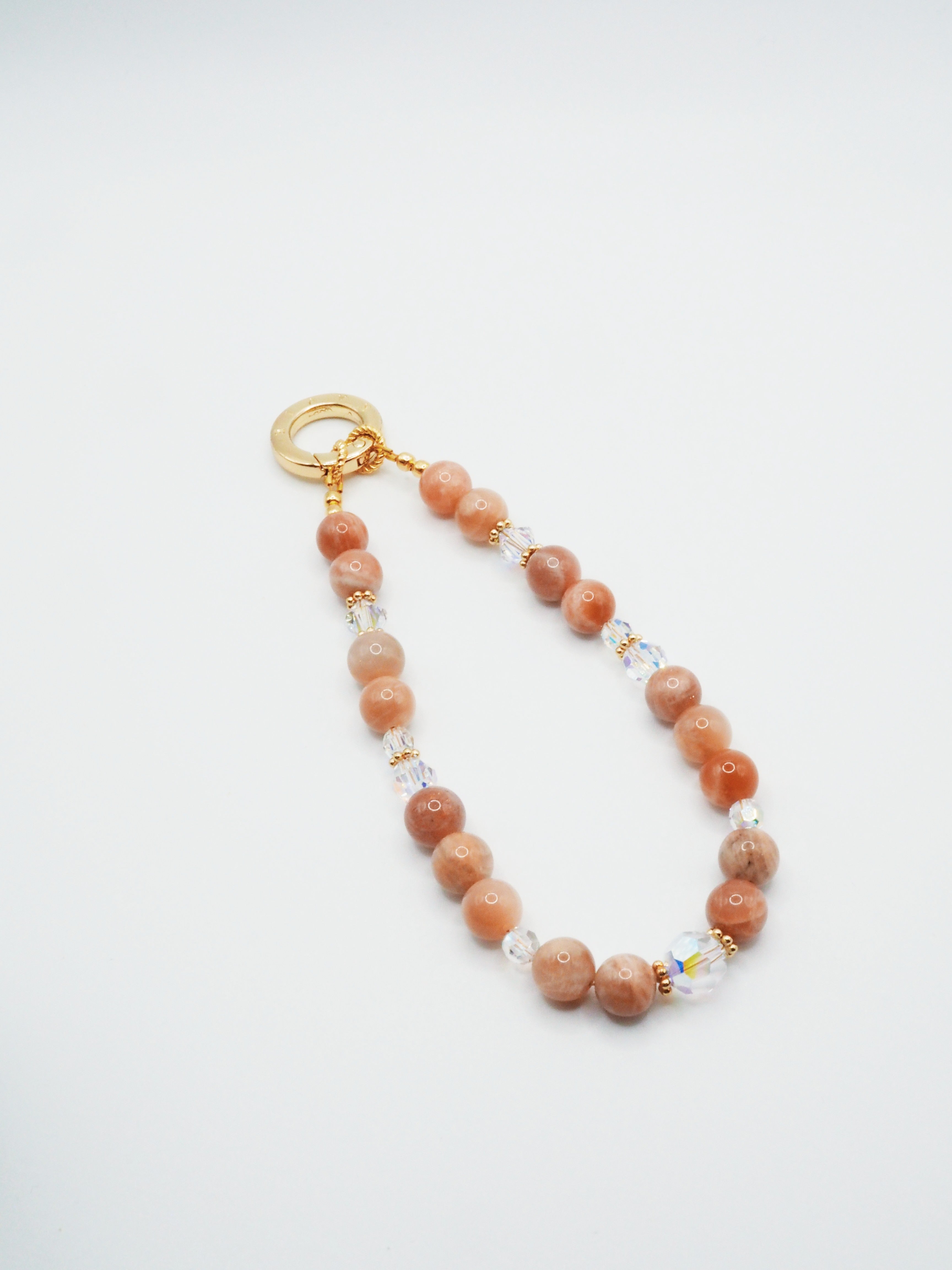 Red Moonstone | Phone Chain Wrist Strap