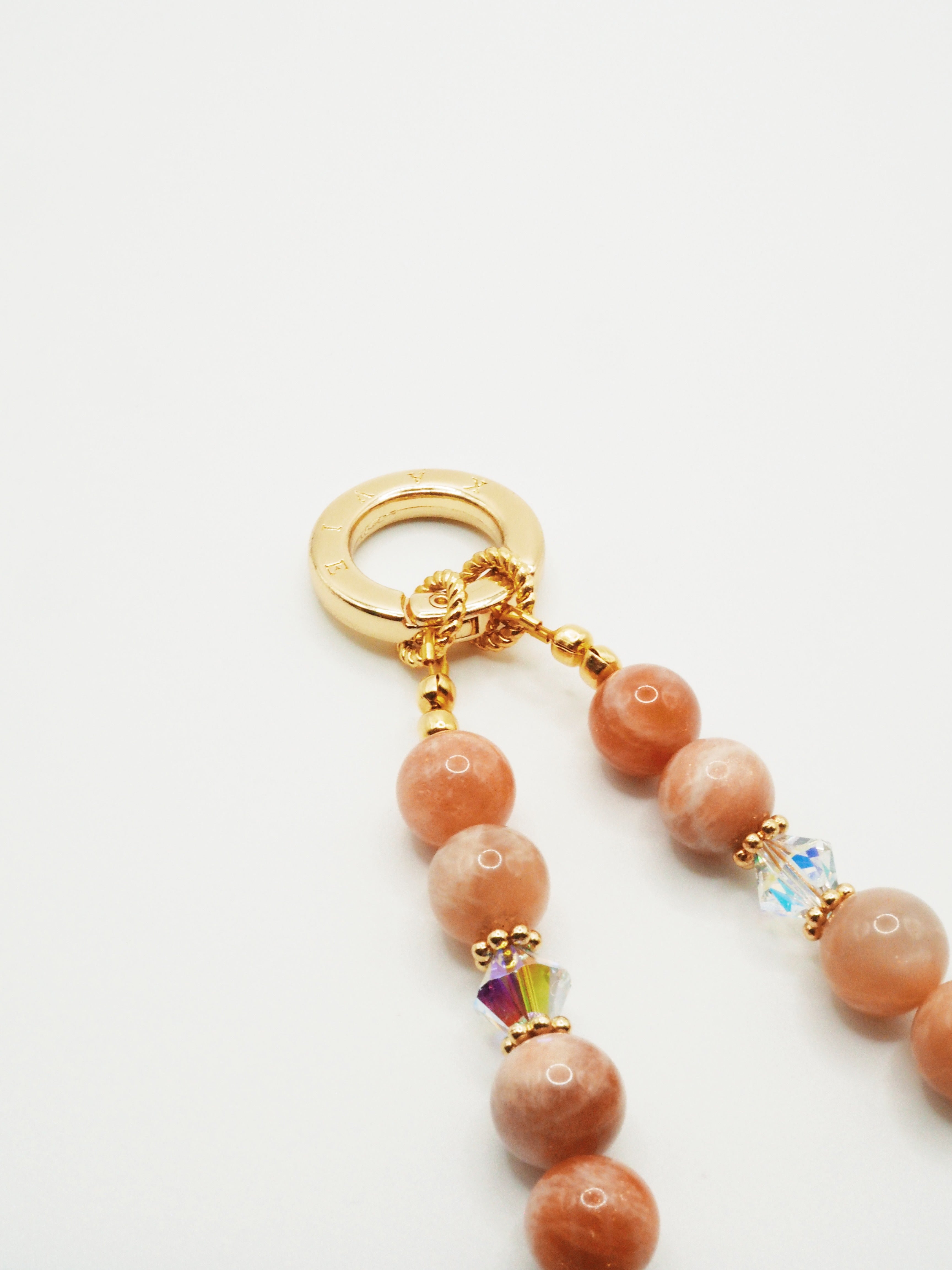 Red Moonstone | Phone Chain Wrist Strap