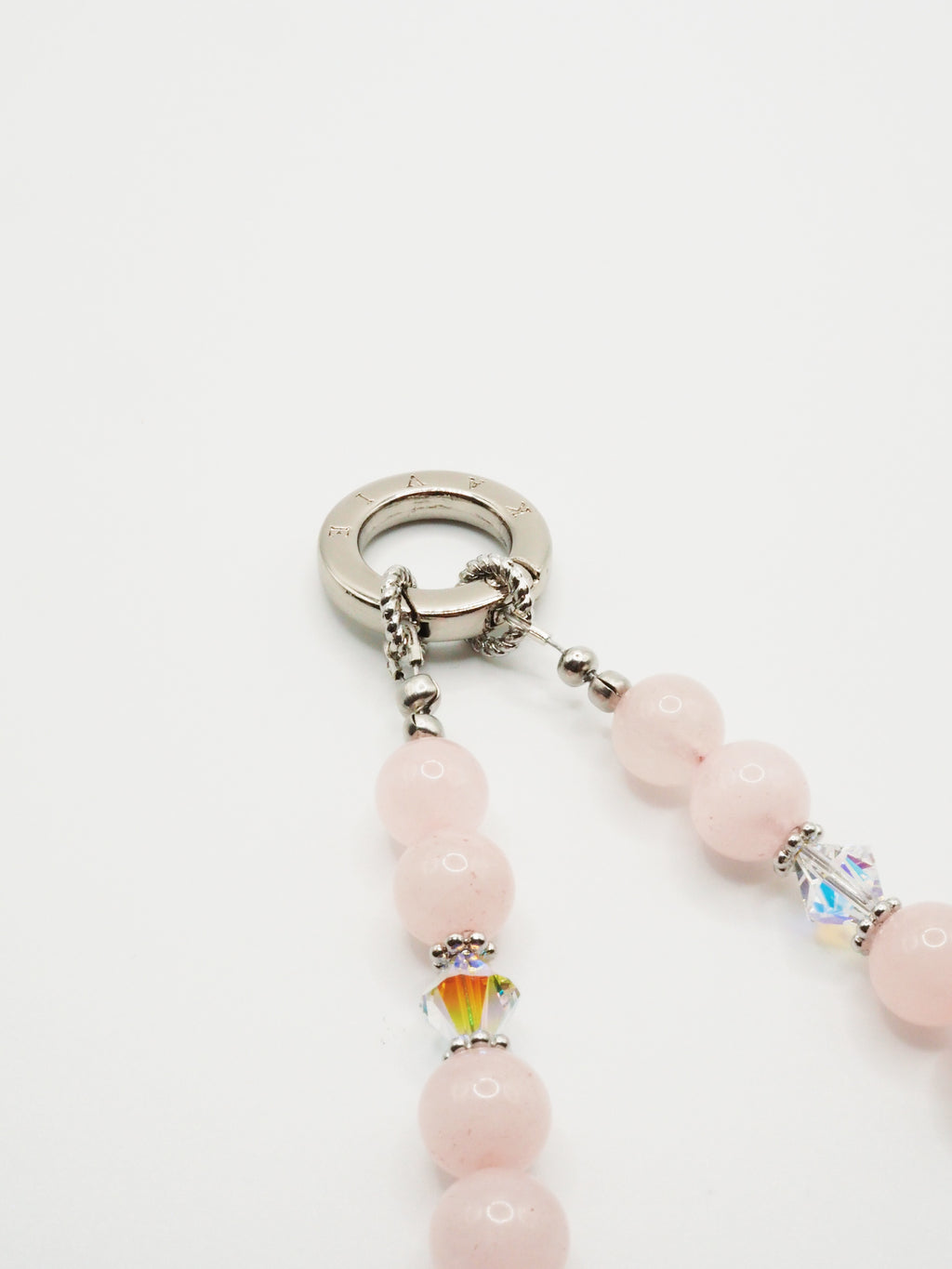 Rose Quartz | Phone Chain Wrist Strap