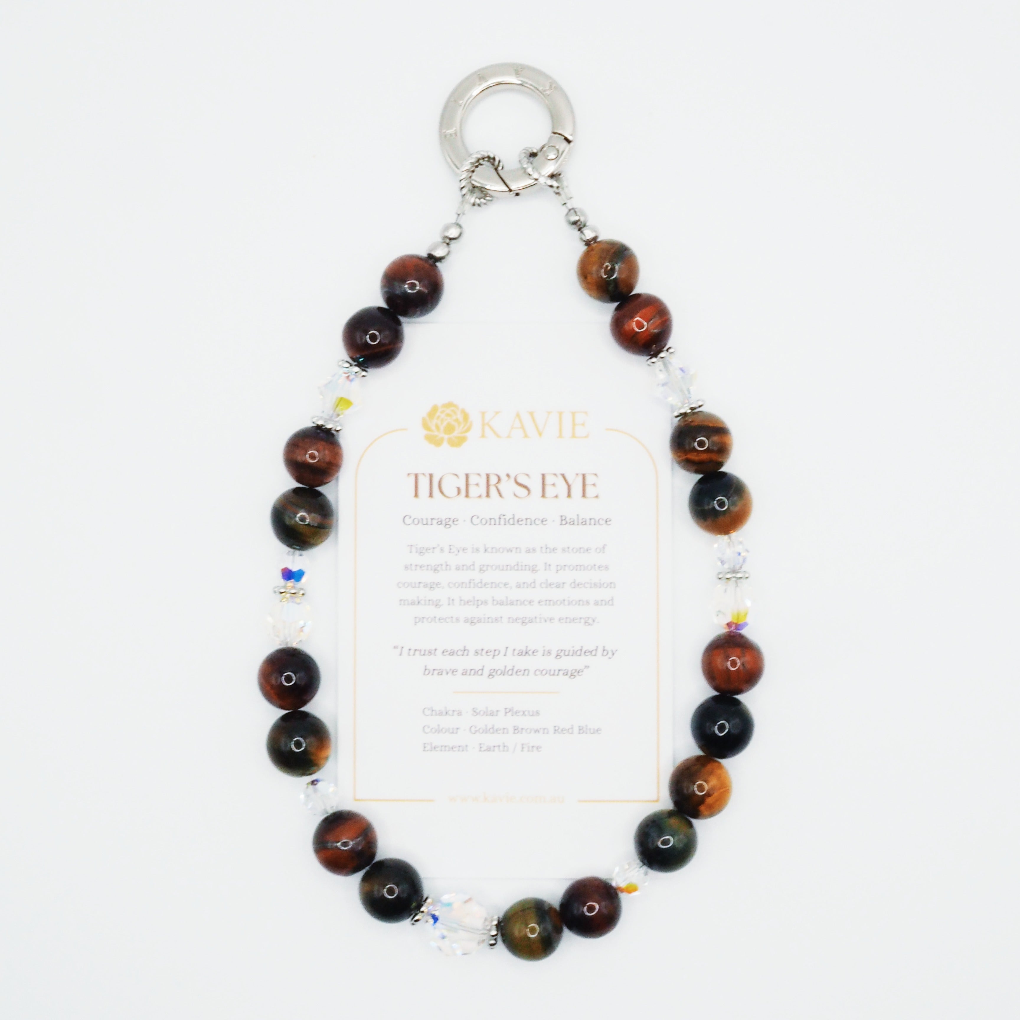 Tiger's Eye Collection | Phone Chain Wrist Strap