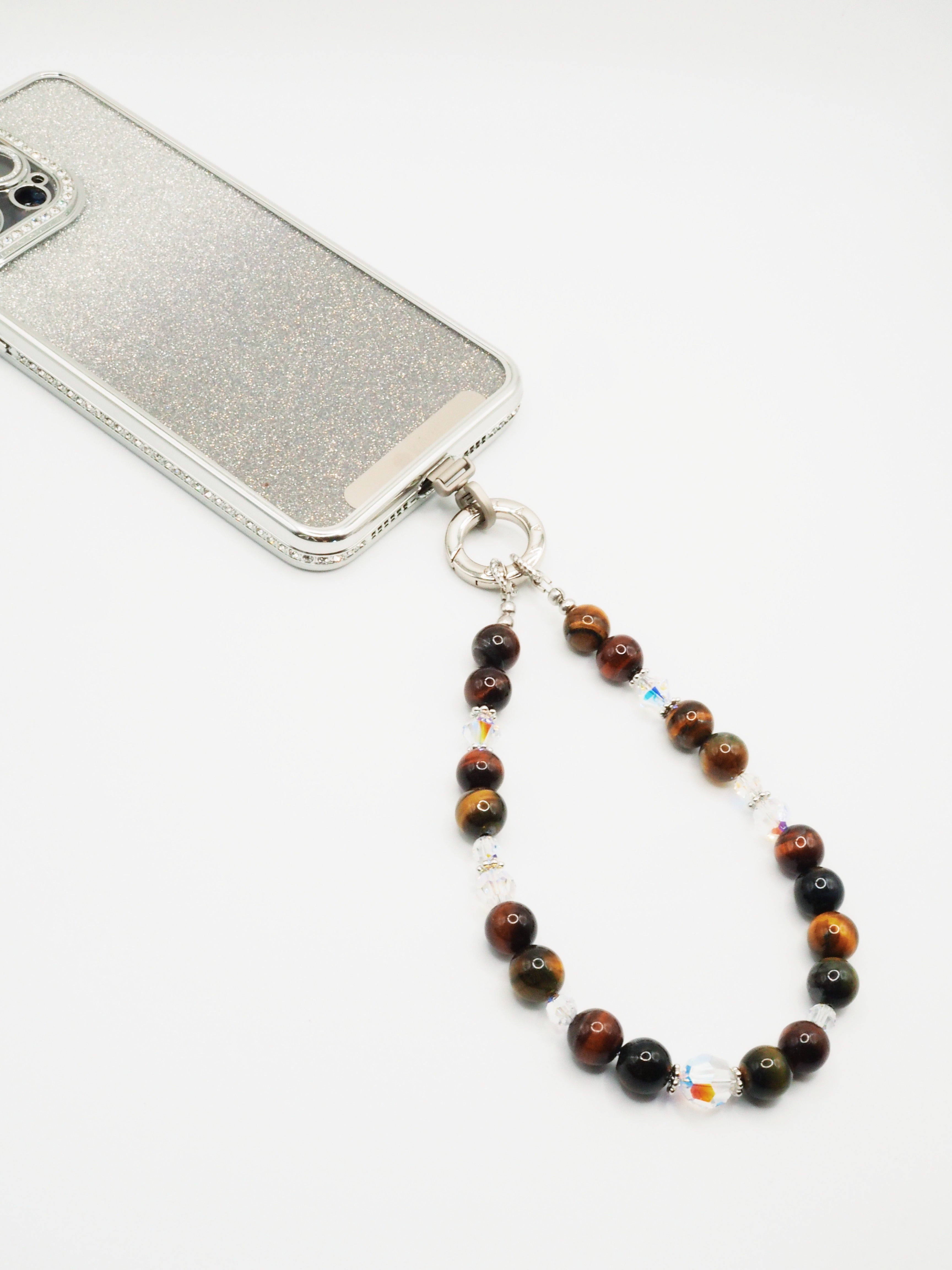 Tiger's Eye Collection | Phone Chain Wrist Strap