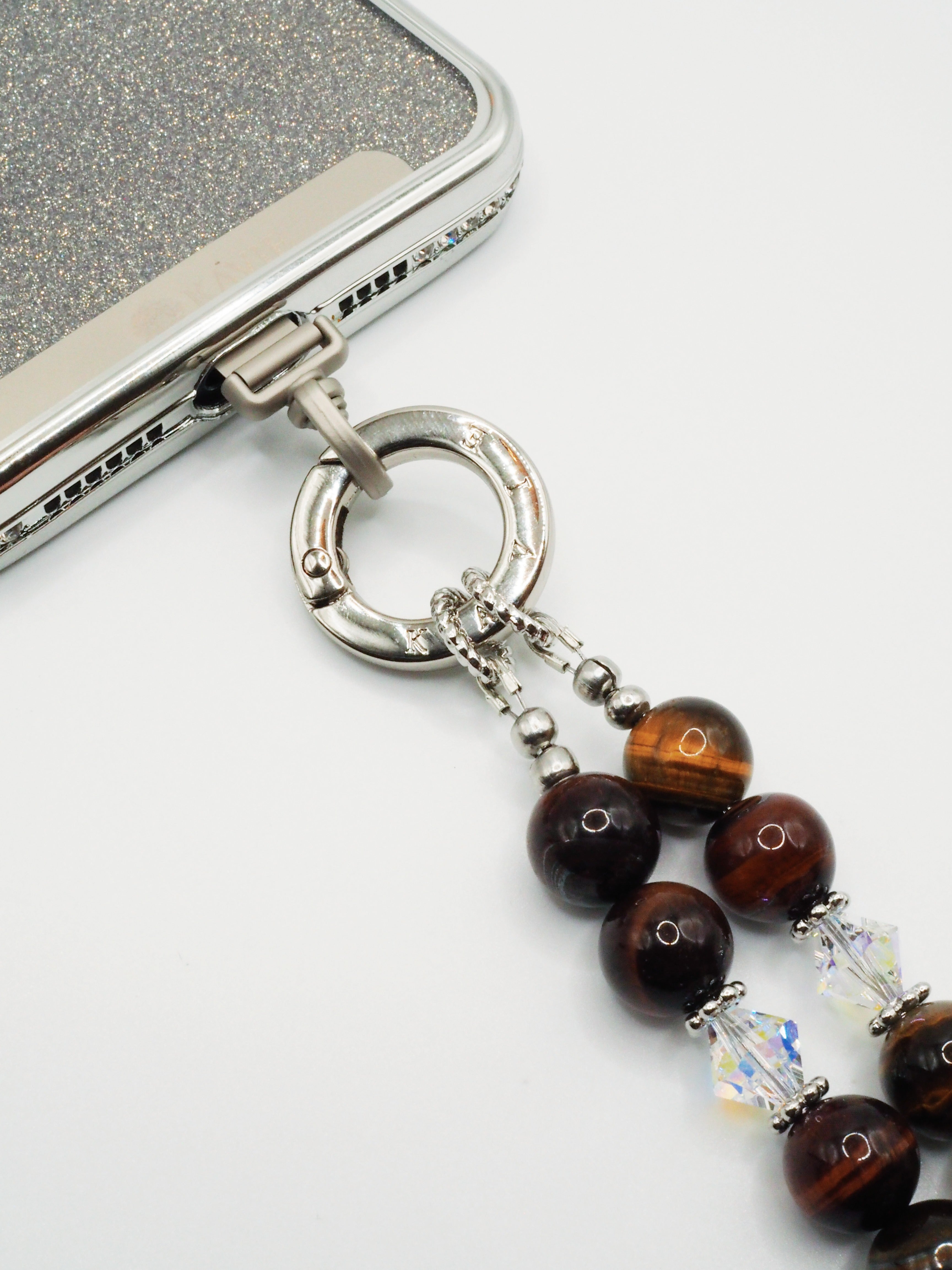 Tiger's Eye Collection | Phone Chain Wrist Strap