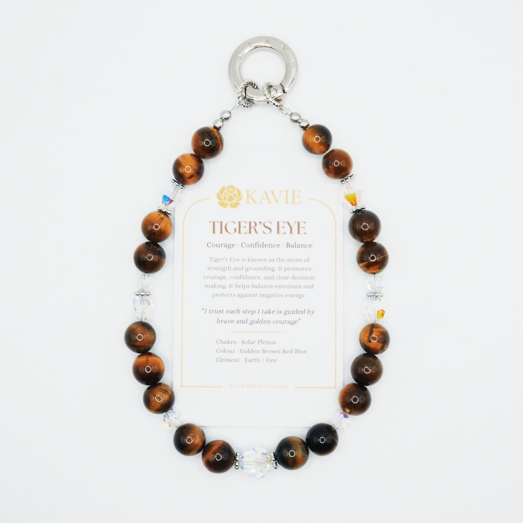 Tiger's Eye Classic | Phone Chain Wrist Strap