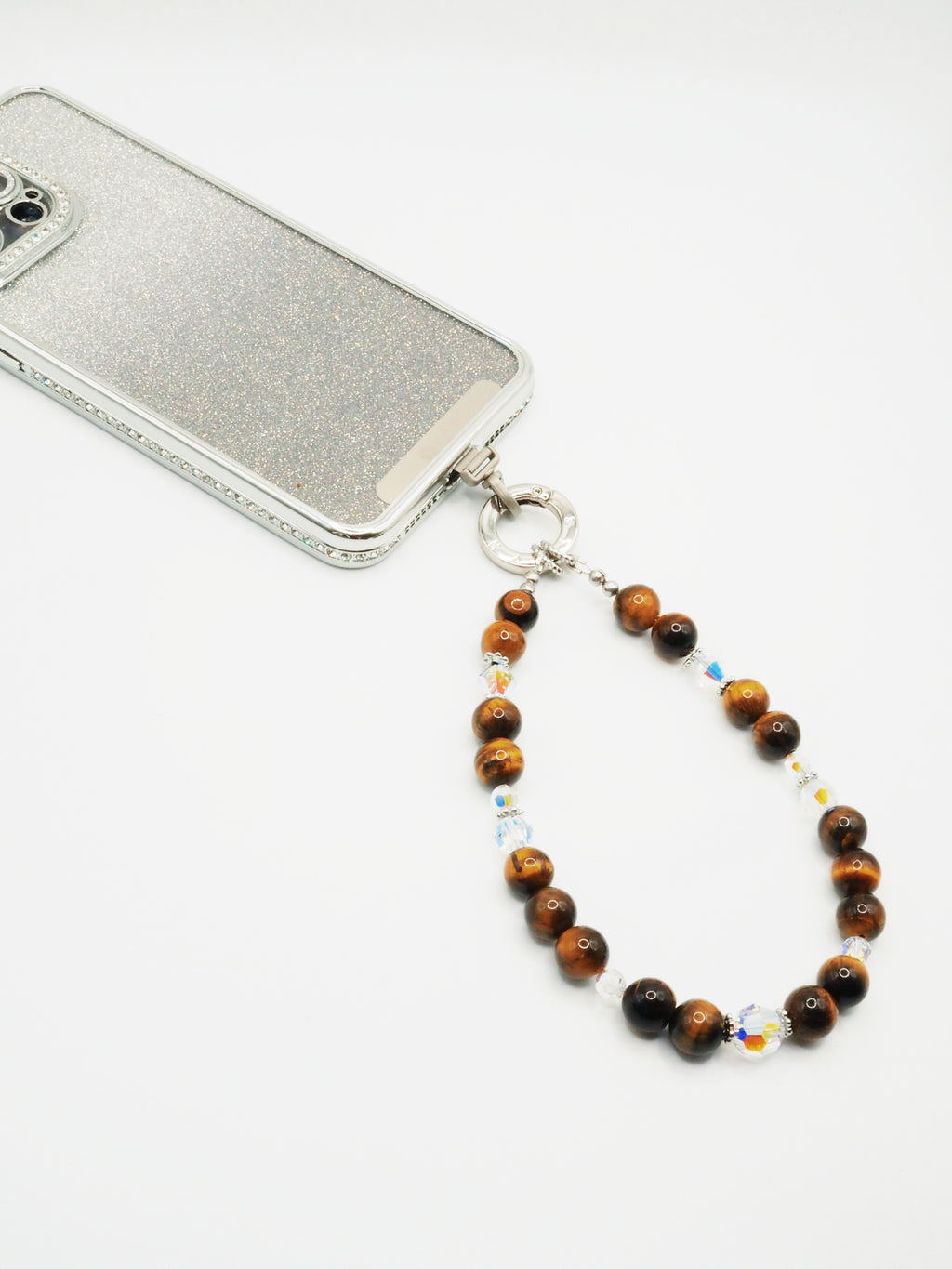 Tiger's Eye Classic | Phone Chain Wrist Strap