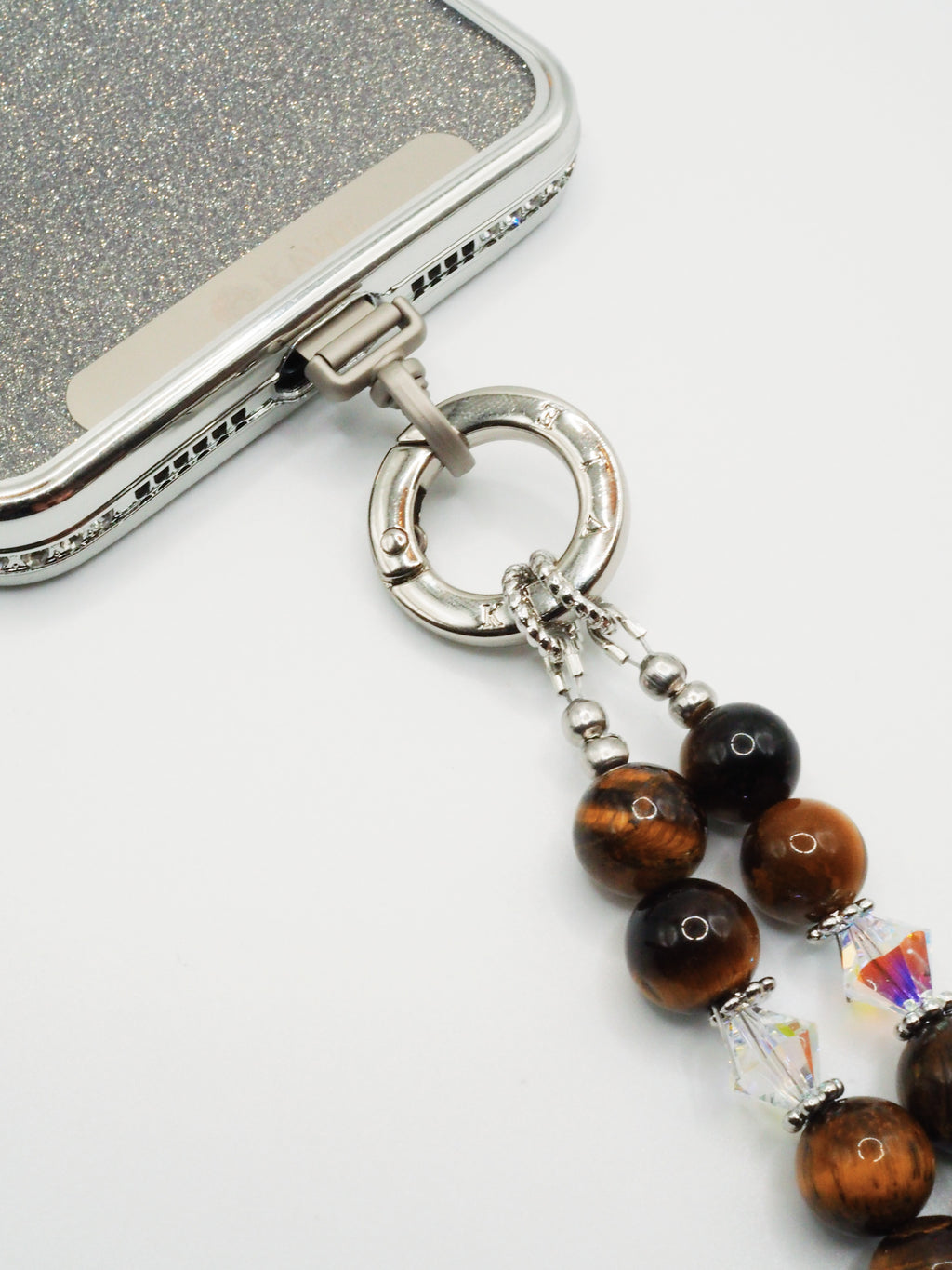 Tiger's Eye Classic | Phone Chain Wrist Strap