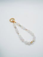 White Agate | Phone Chain Wrist Strap