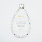 White Agate | Phone Chain Wrist Strap