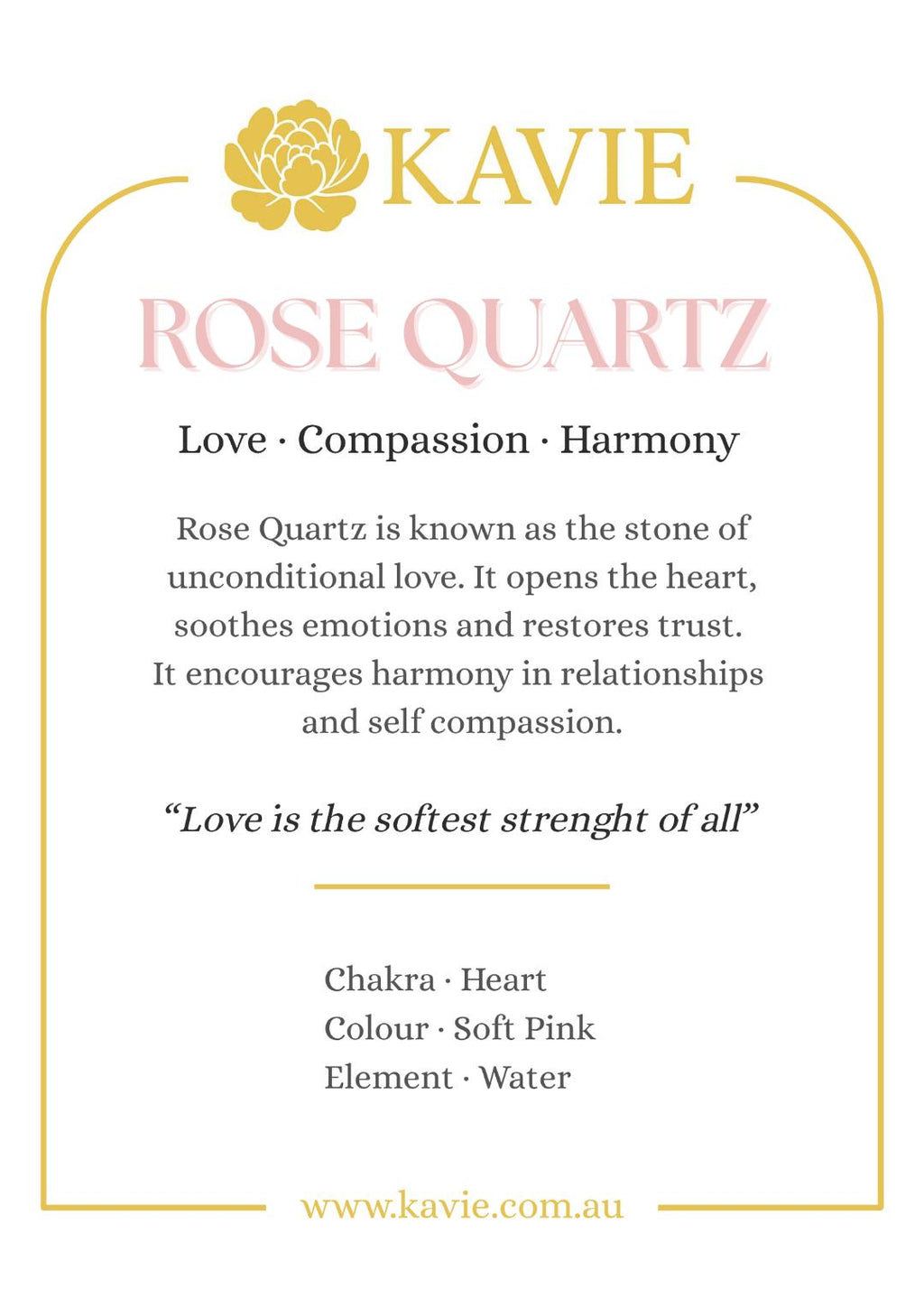 Rose Quartz | Bracelet